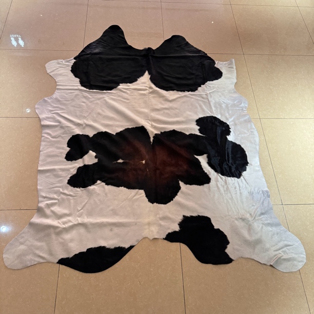 【本尼家】R34 240*205cm专拍牛皮地毯家用轻奢手工