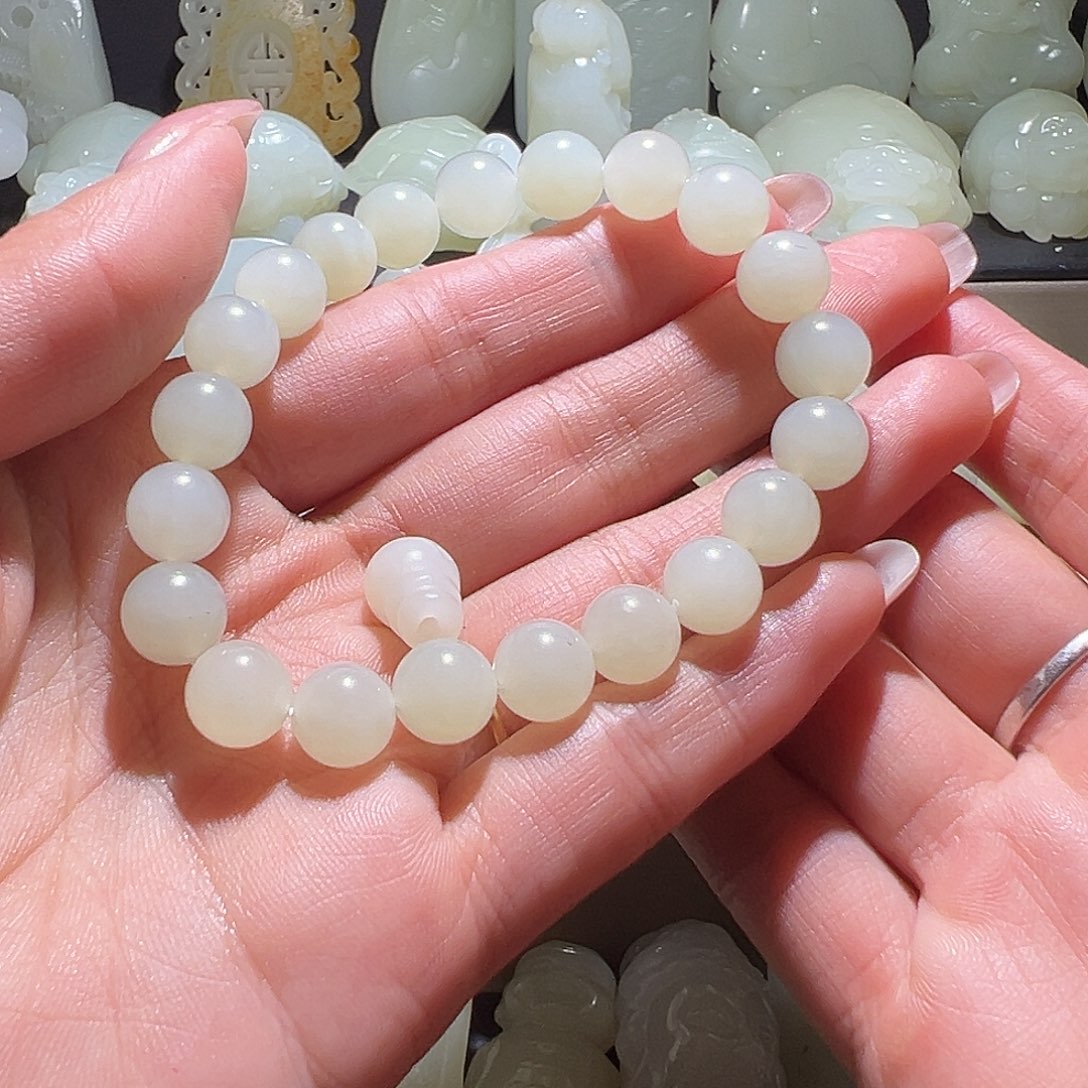 @***风和田玉未镶嵌颈饰