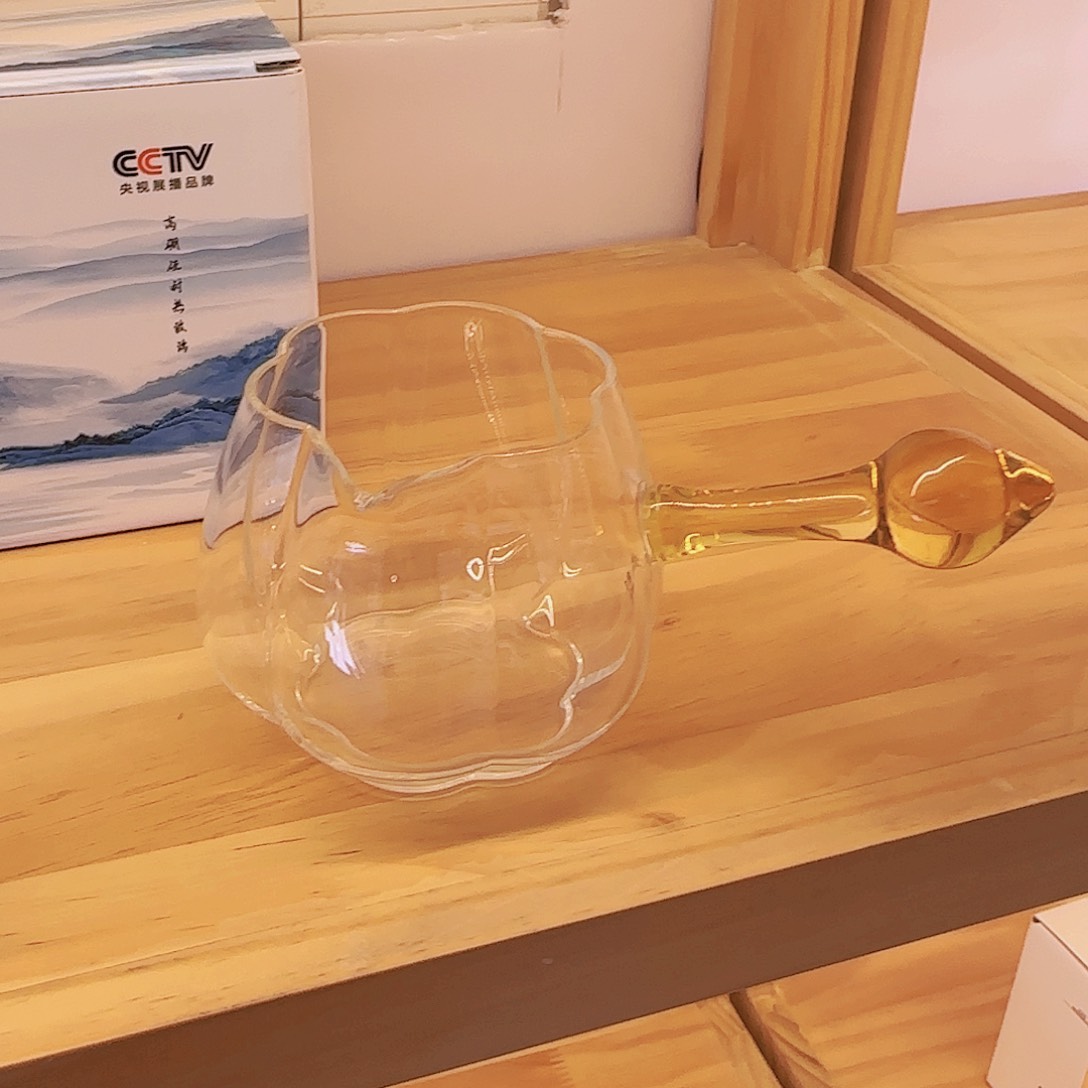 【闪购商品】高硼硅玻璃茶水分离G316黄