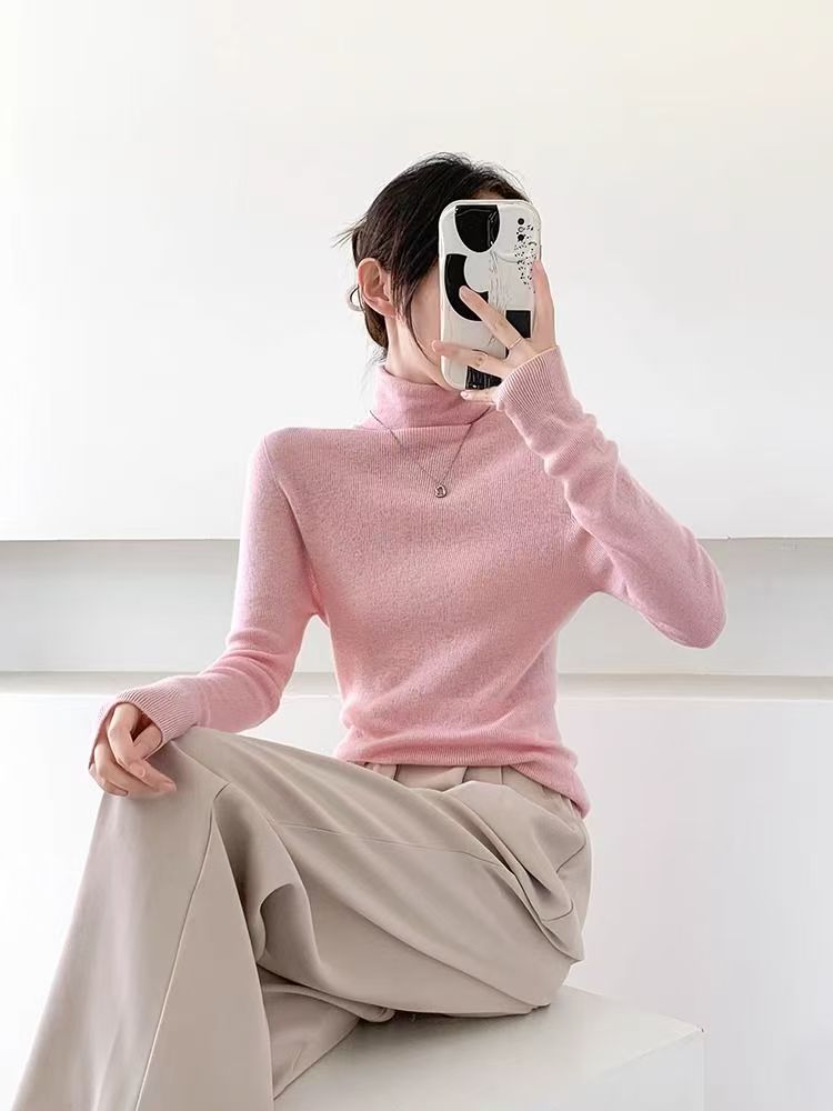 （现）5728时尚高领松口外穿打底衣HY