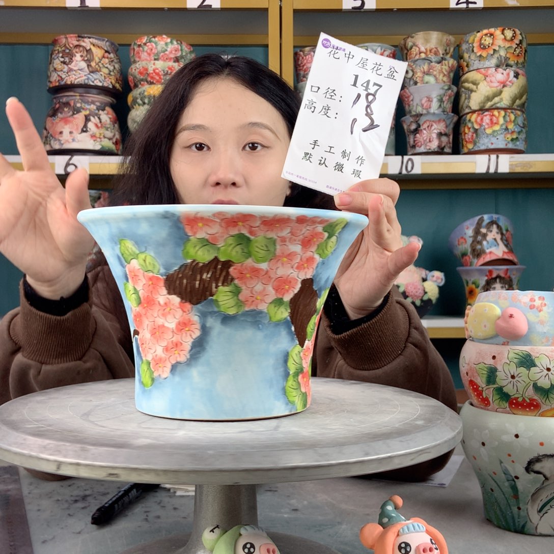 罐景德镇手工瑕疵147