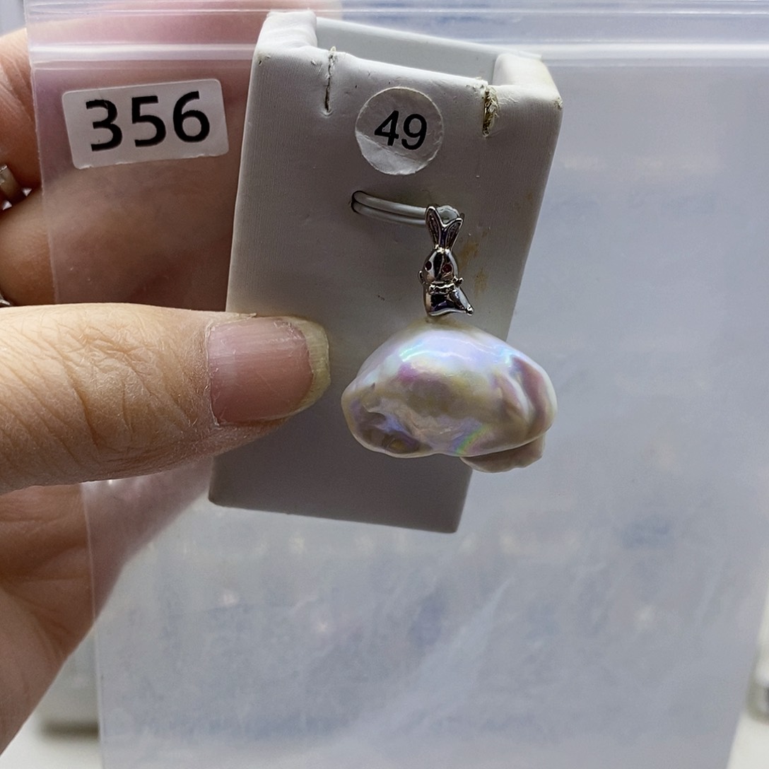 颈饰合金淡水珍珠