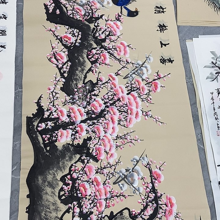 三个张画廊直播间！