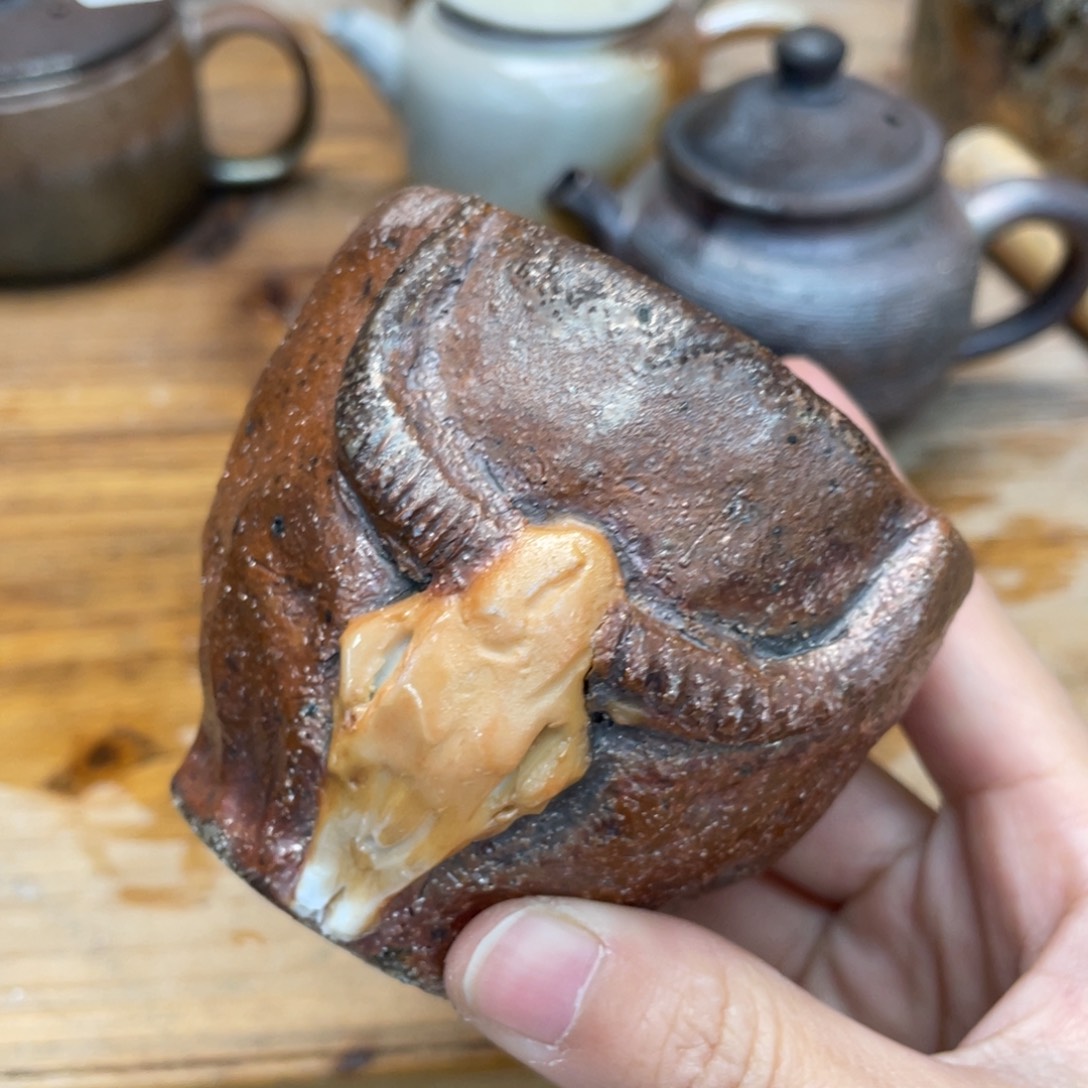 纯手工柴烧茶壶茶具