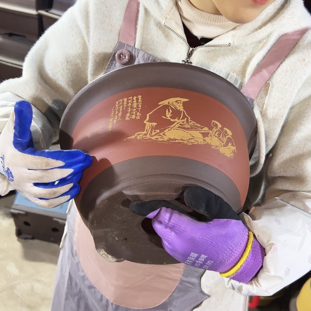 30红色孔夫子三角金钟