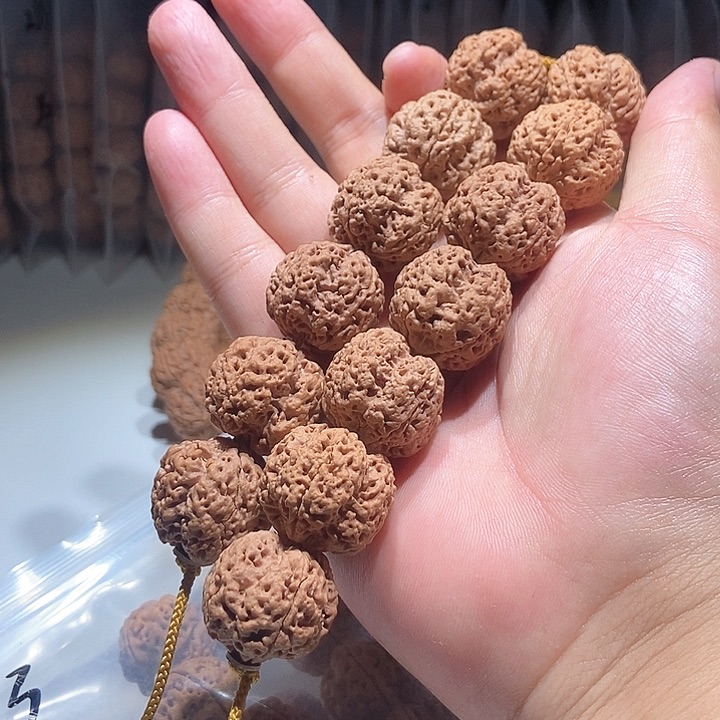 金刚菩提吊坠私人定制四叶草24mm