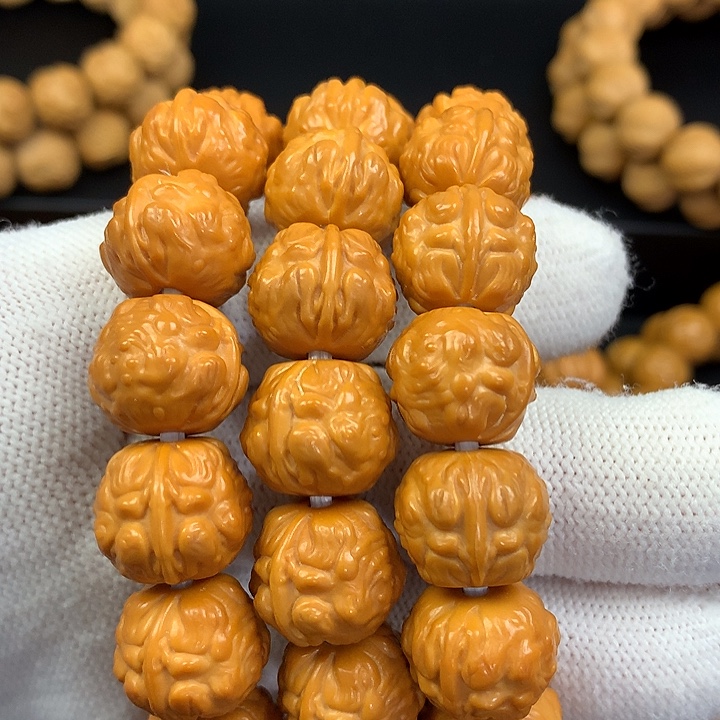 猴头核桃手串猴头