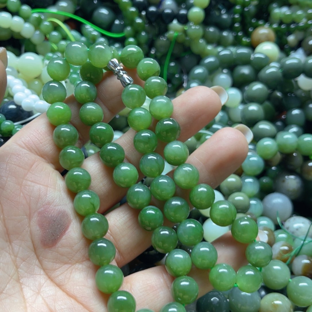 和田玉手链未镶嵌