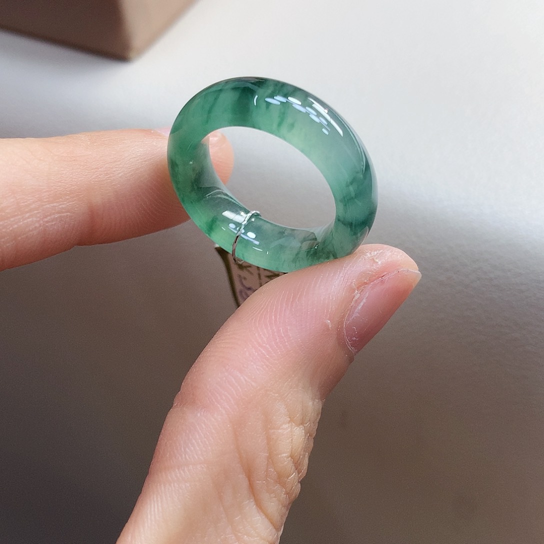 翡翠戒指未镶嵌13号