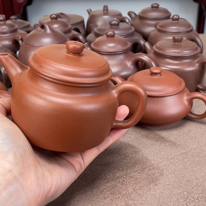 清水泥茶壶德种220毫升