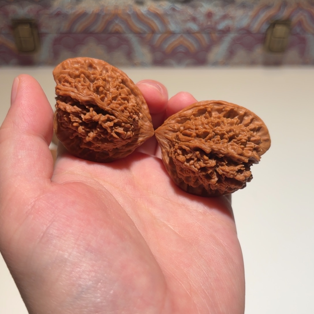 土***才文玩核桃把件全品天使满天星38尺