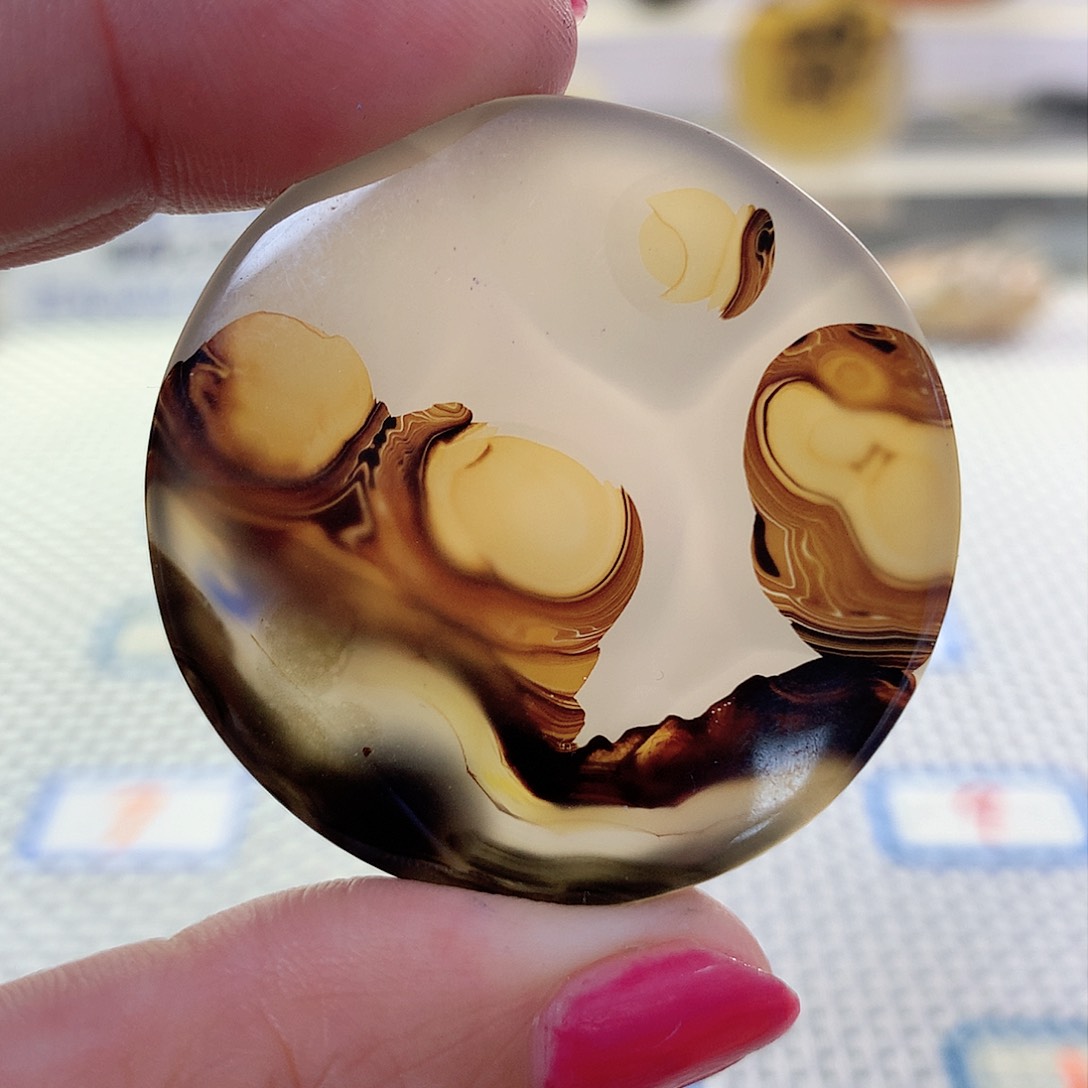 玛瑙/玉髓吊坠未镶嵌