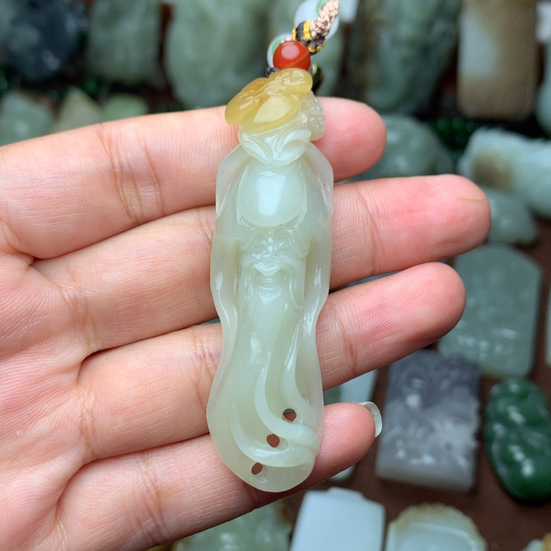 和田玉挂件未镶嵌