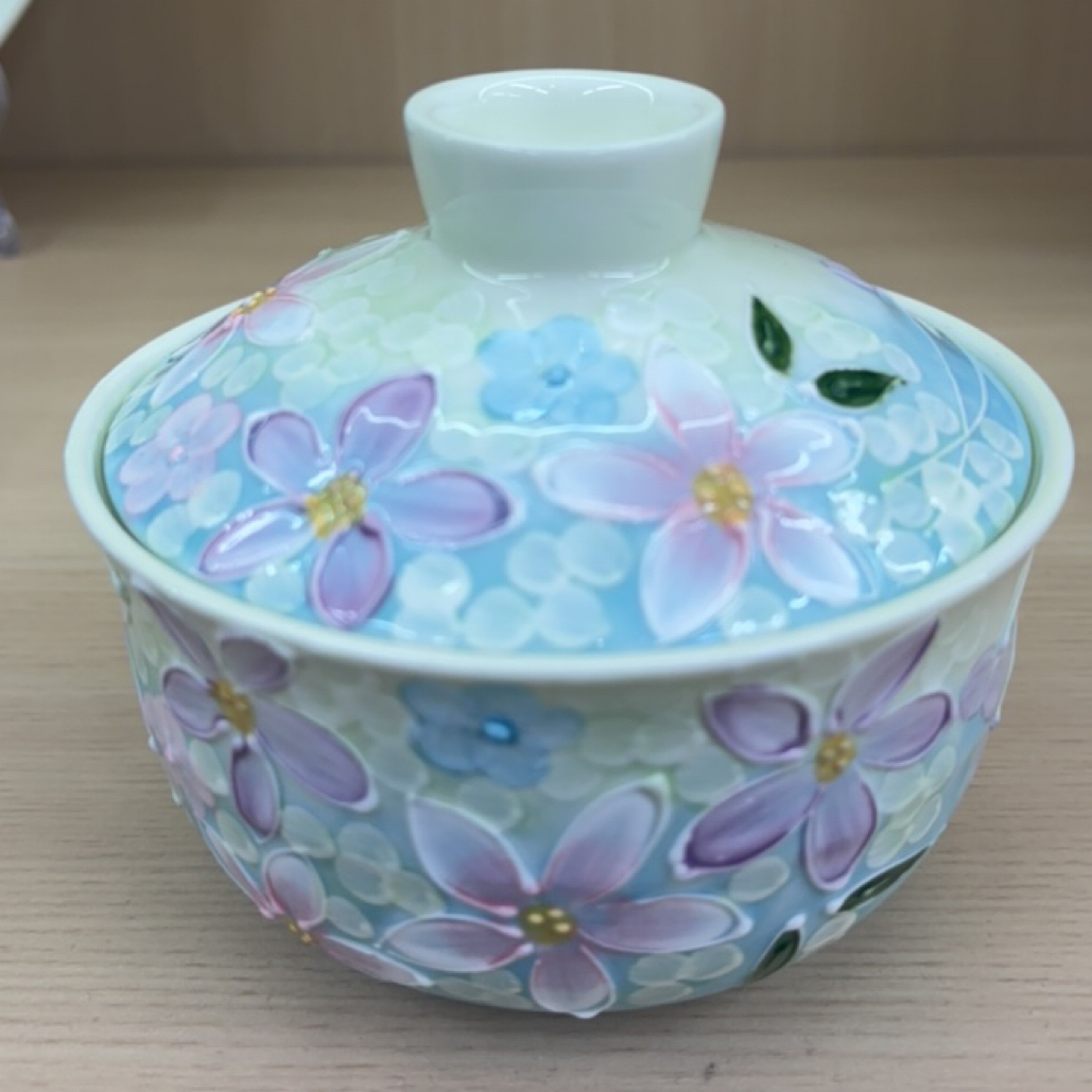 濑户烧 繁花沐春 炖盅