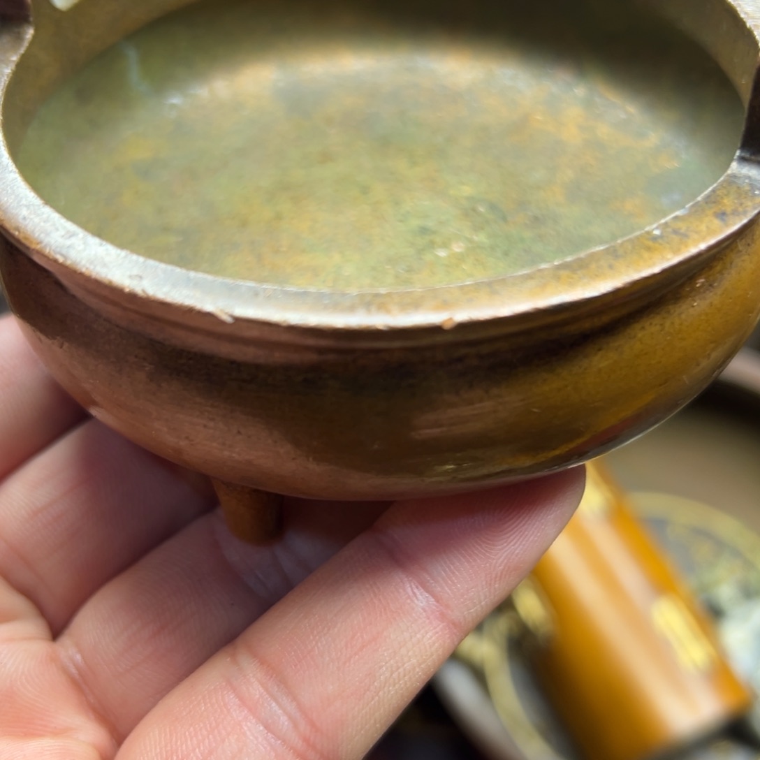 铜摆件欢迎欢迎你