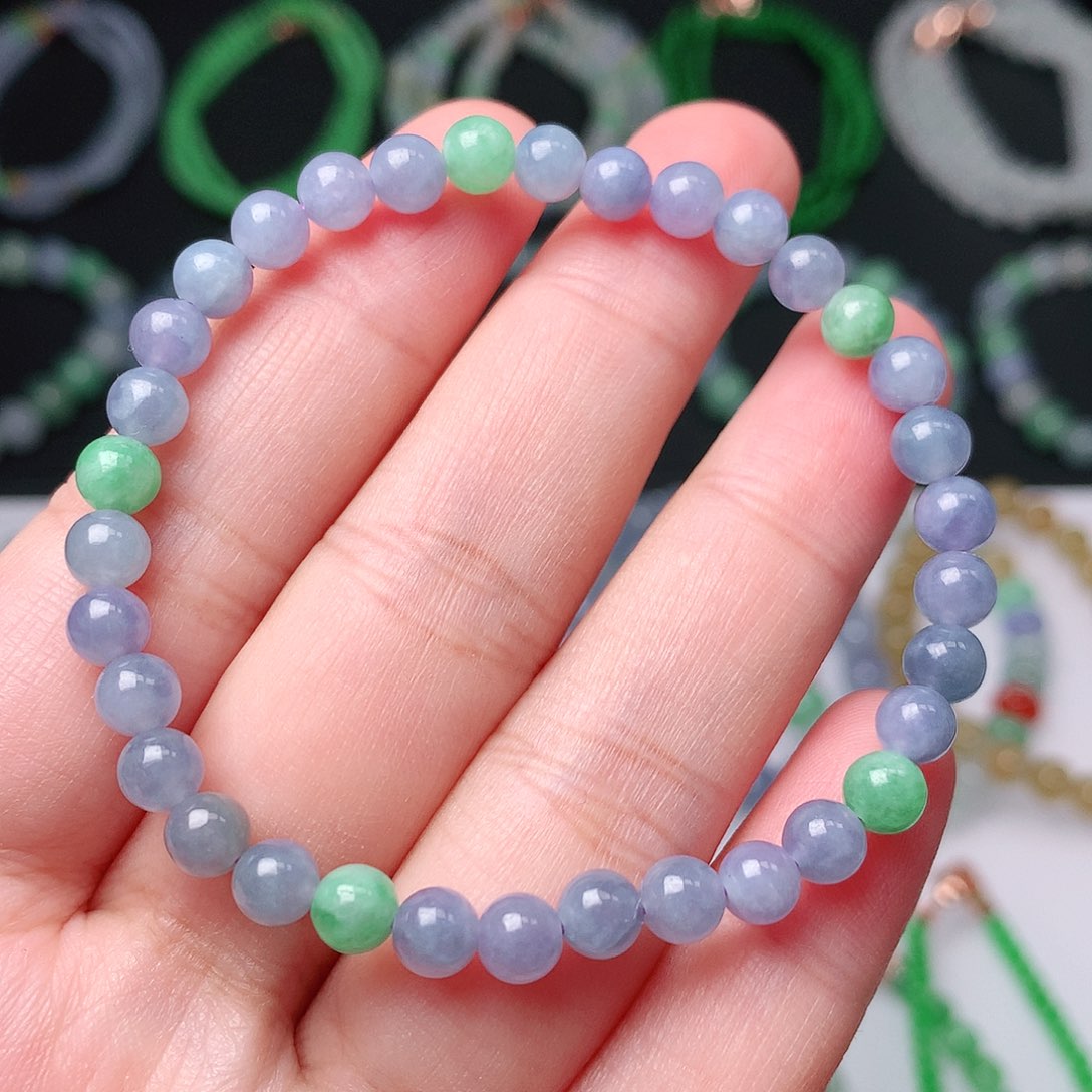 翡翠手链未镶嵌翡翠