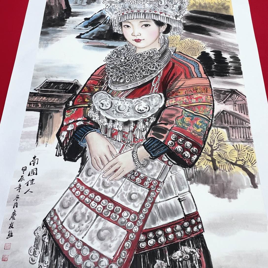 国画李庆友老师作品