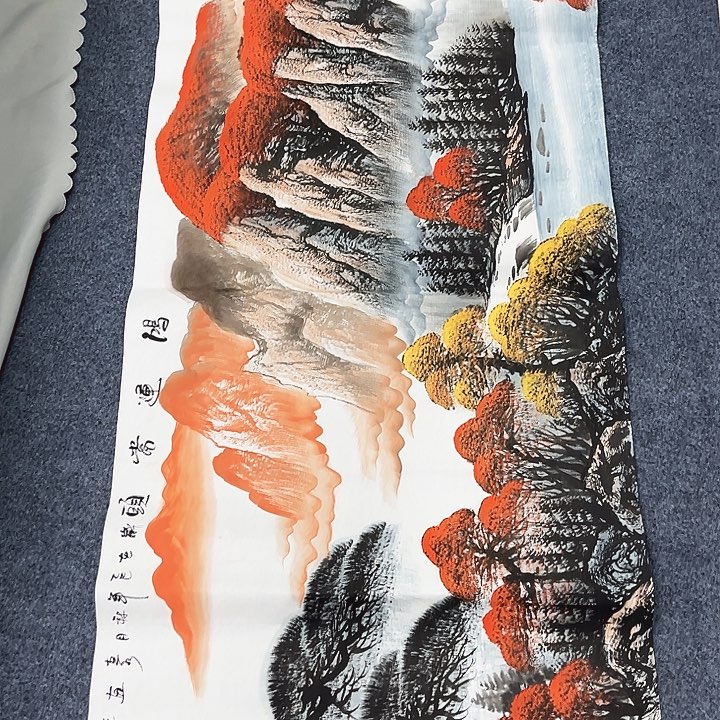 国画国画宣纸纯手绘作品
