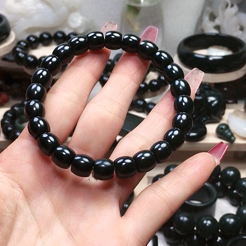 未镶嵌手串和田玉