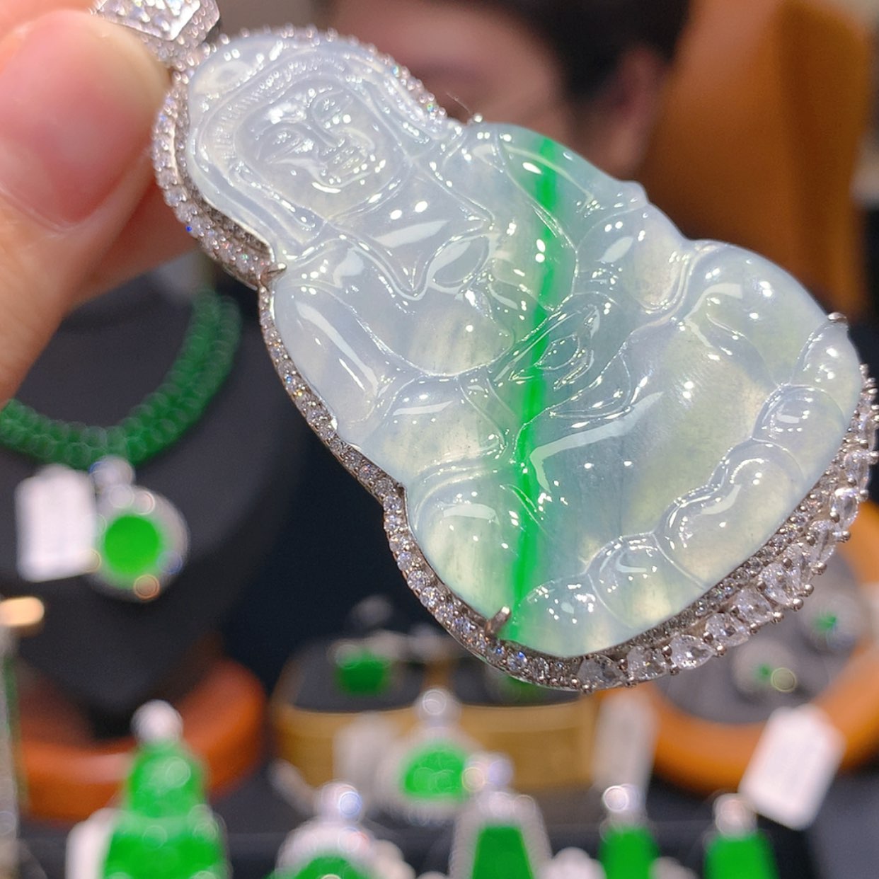 【闪购商品】颈饰未镶嵌翡翠4柒姐