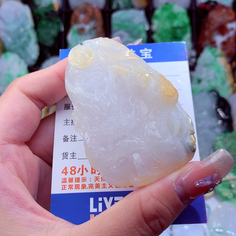 【闪购商品】翡翠颈饰未镶嵌挂件