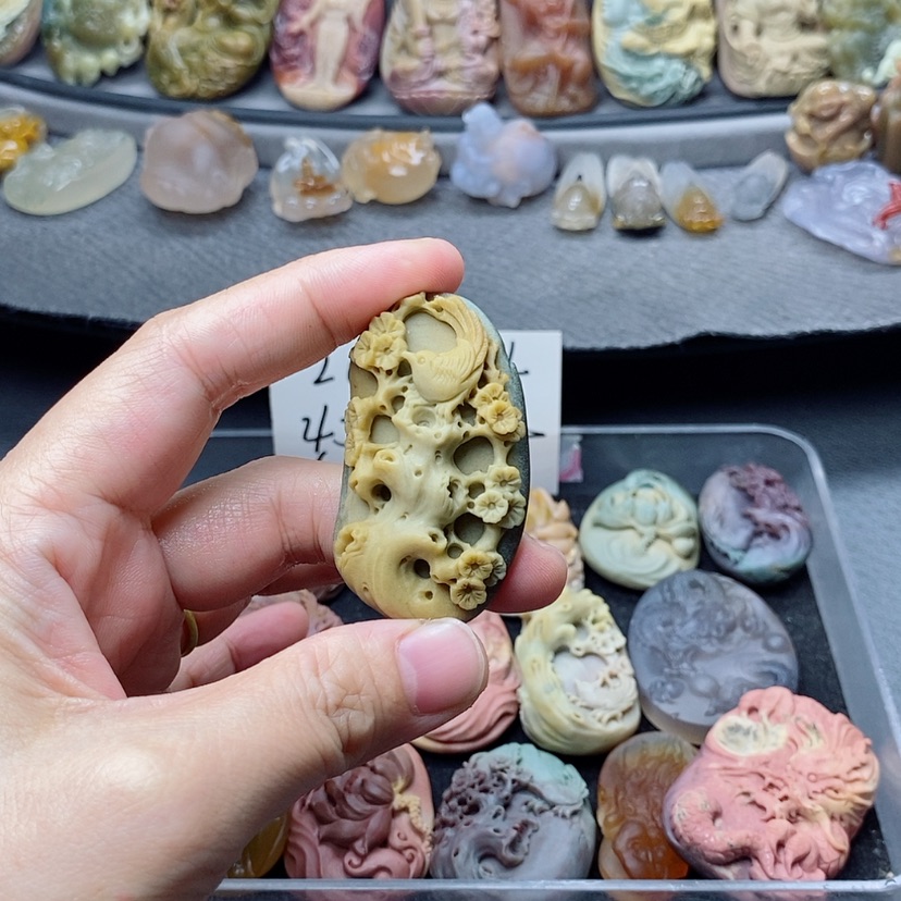 【闪购商品】未镶嵌定制石英质玉吊坠