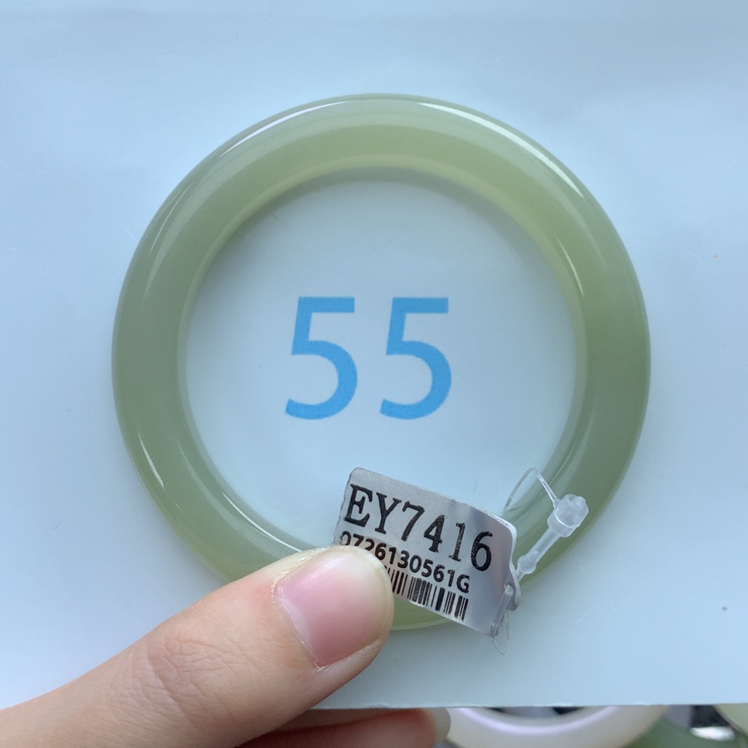 和田玉手镯未镶嵌千*^