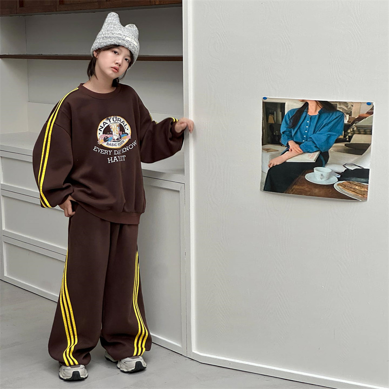 MXT.中大童纯色B类中大童秋季休闲常规上衣男童春秋套装CX2003