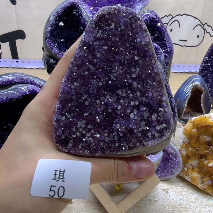 未镶嵌珠宝半成品紫晶