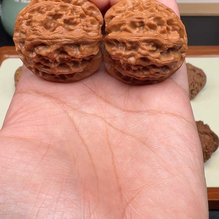 文玩核桃把件全品苹果36