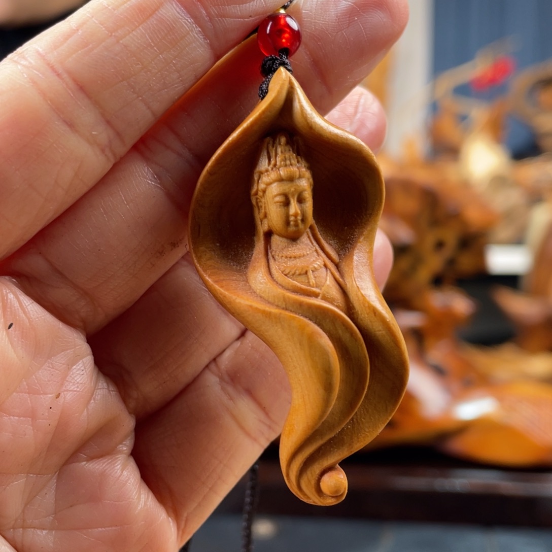 柏木（崖柏）手把件