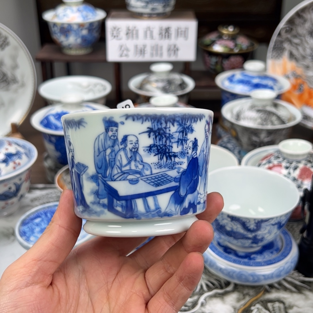 皮***特景德镇手工手绘陶瓷