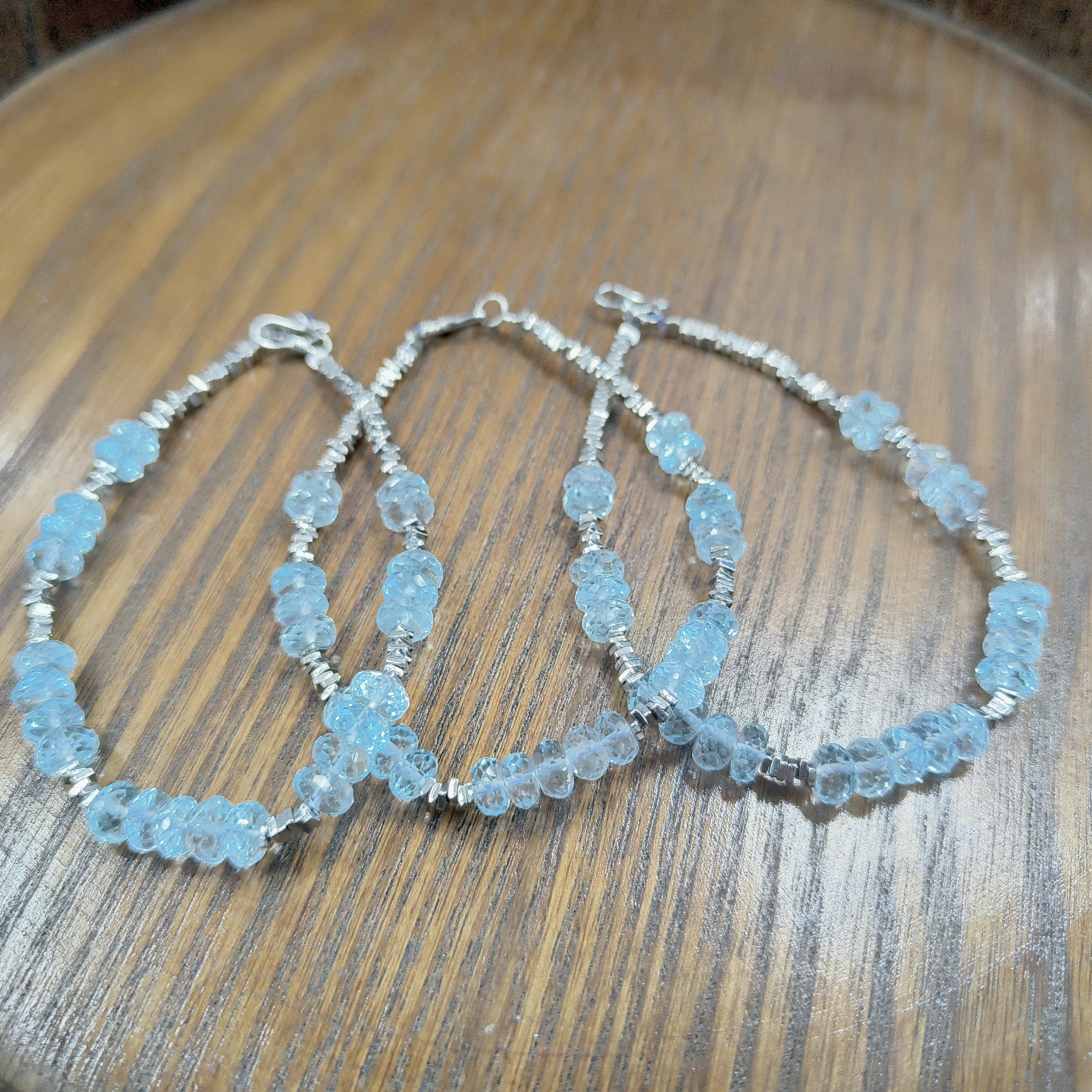 【村有晶品】天然托帕石单圈手链 多样式发一件  941ZBQQ