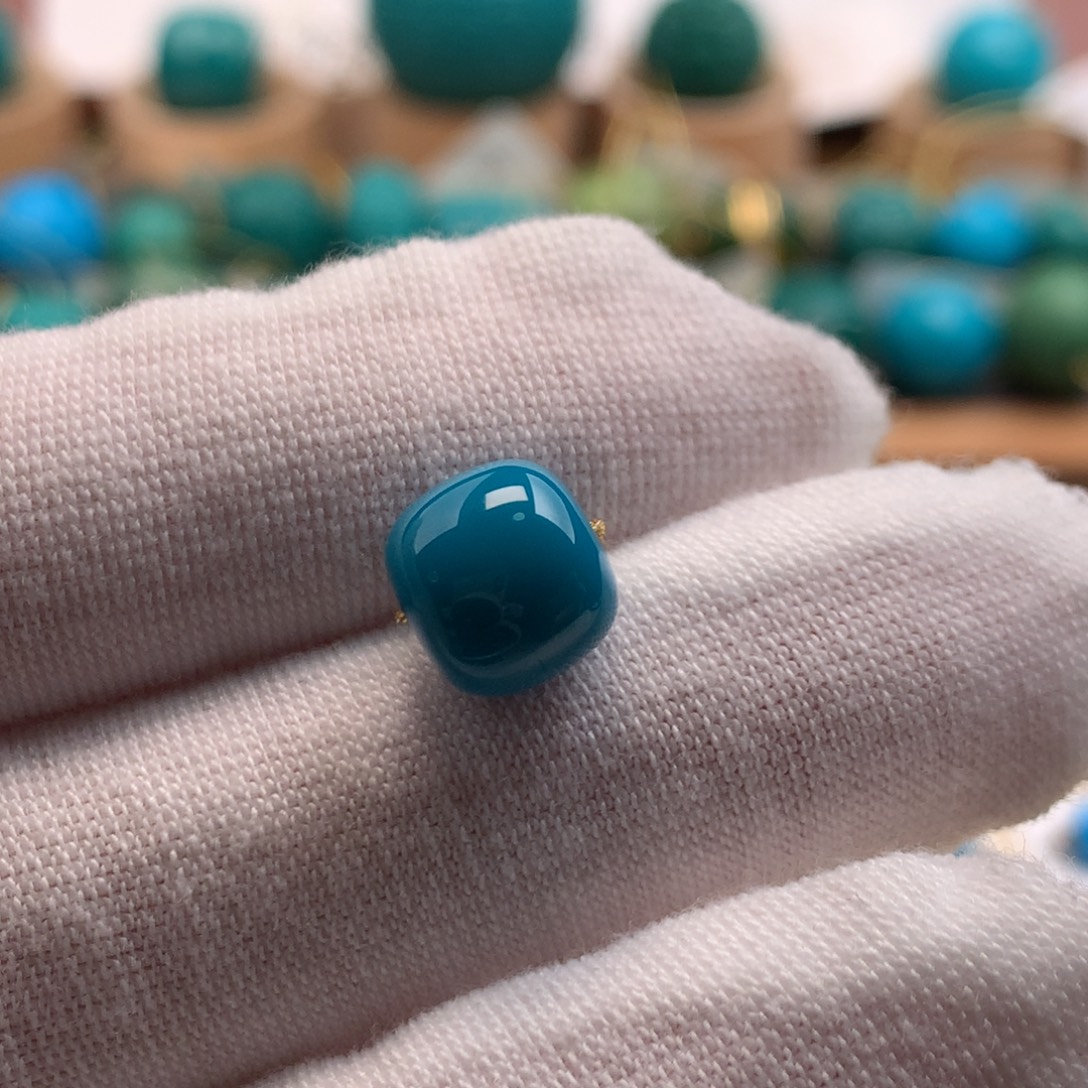 绿松石未镶嵌绿松石9.2mm