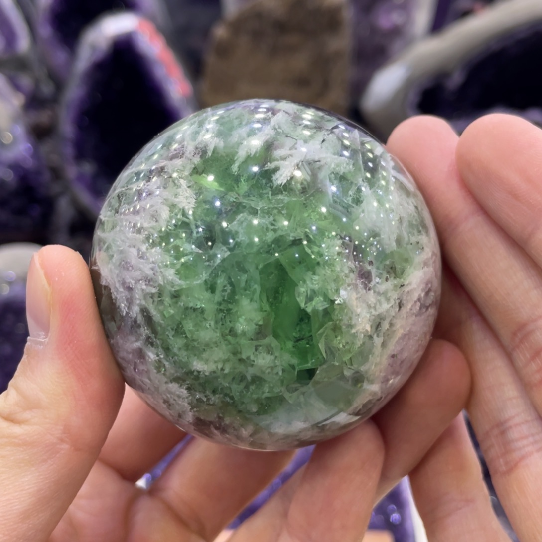 未镶嵌珠宝奇石萤石