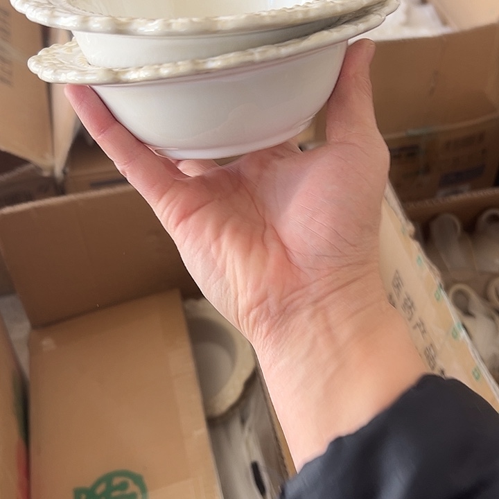 瓷片默认瑕疵商品草帽6寸2个