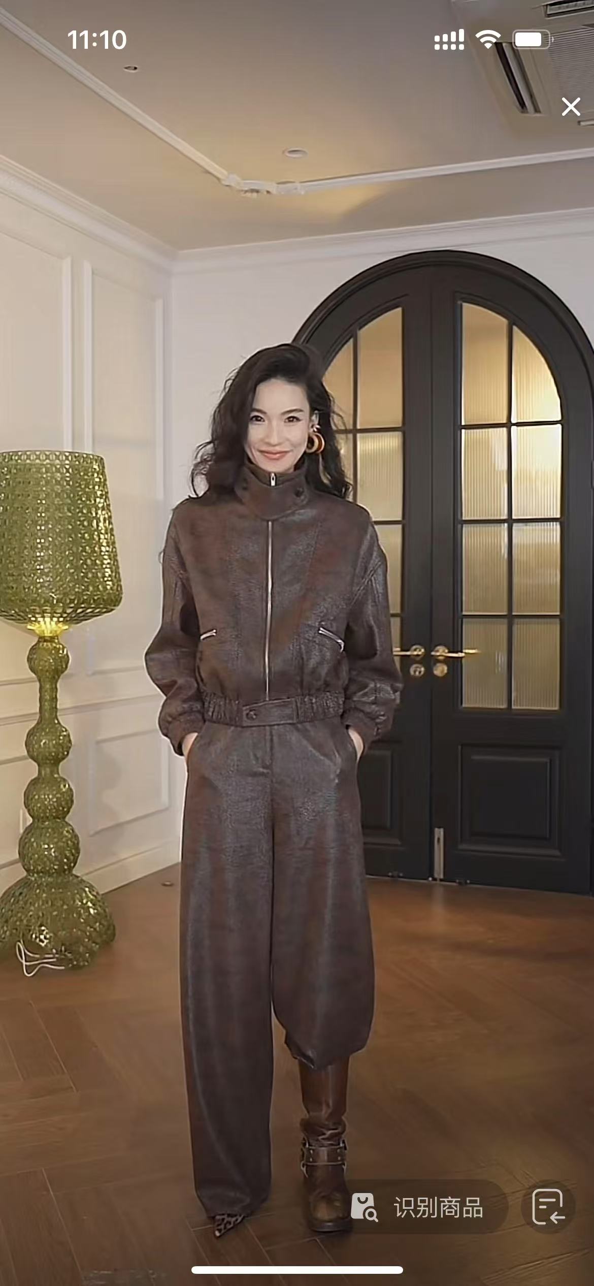 XIANPIN/鲜品【豹纹】25年春季新款法式气质设计师款套装