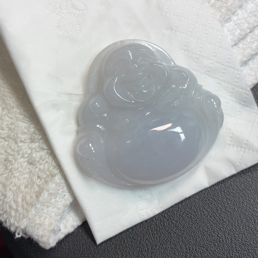 翡翠未镶嵌颈饰翡翠天然A货佛公