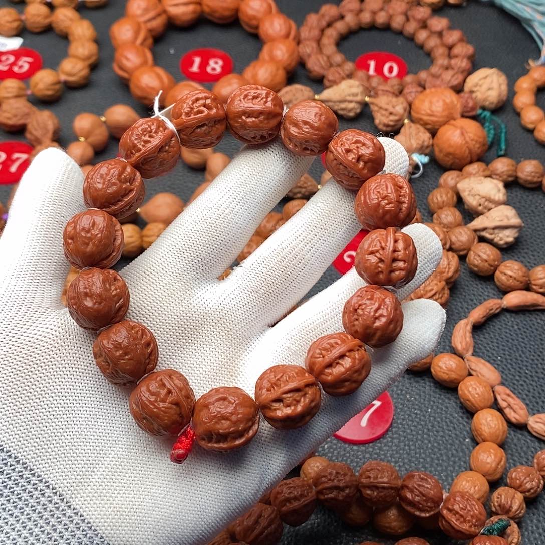 文玩核桃手串18尺寸