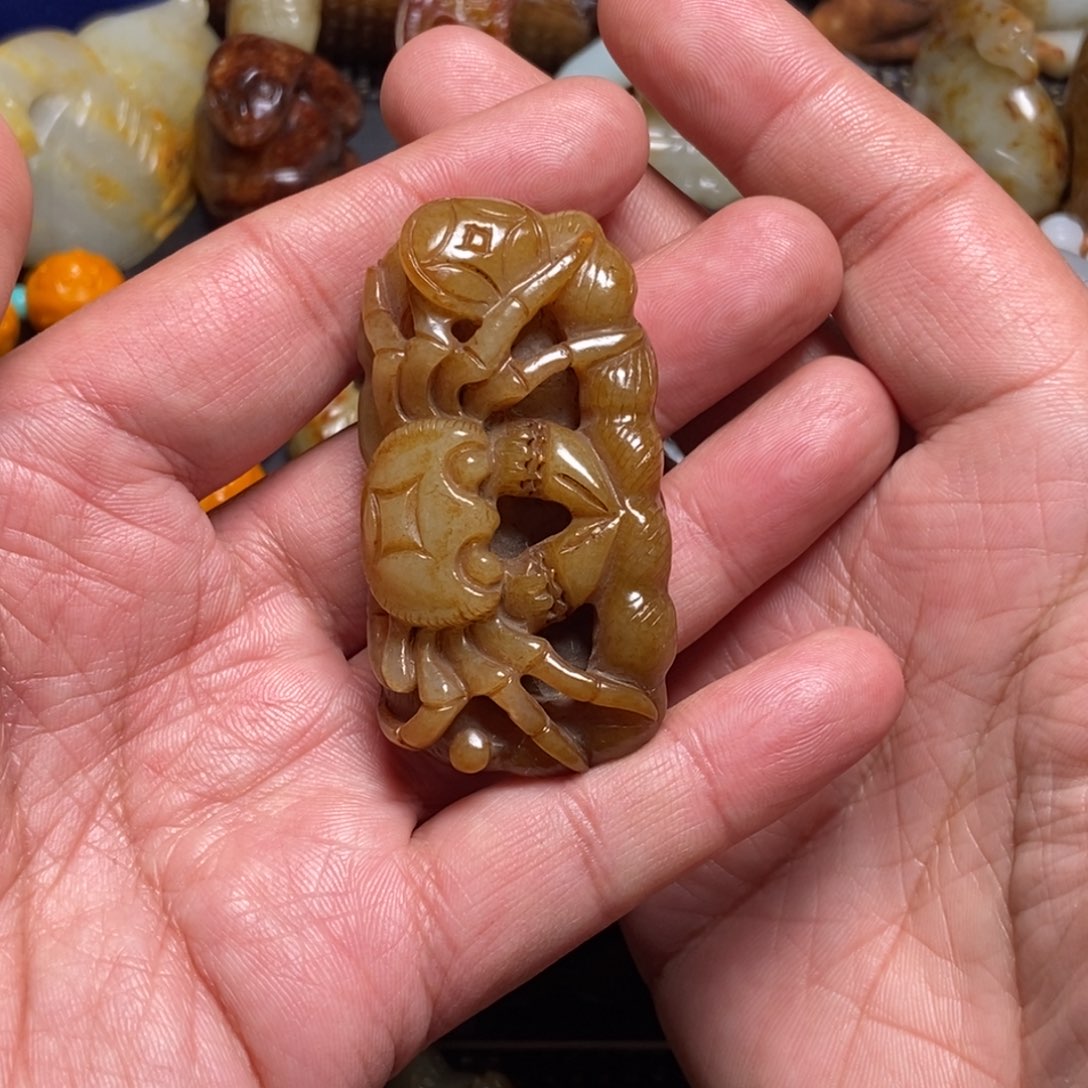 和田玉挂件未镶嵌