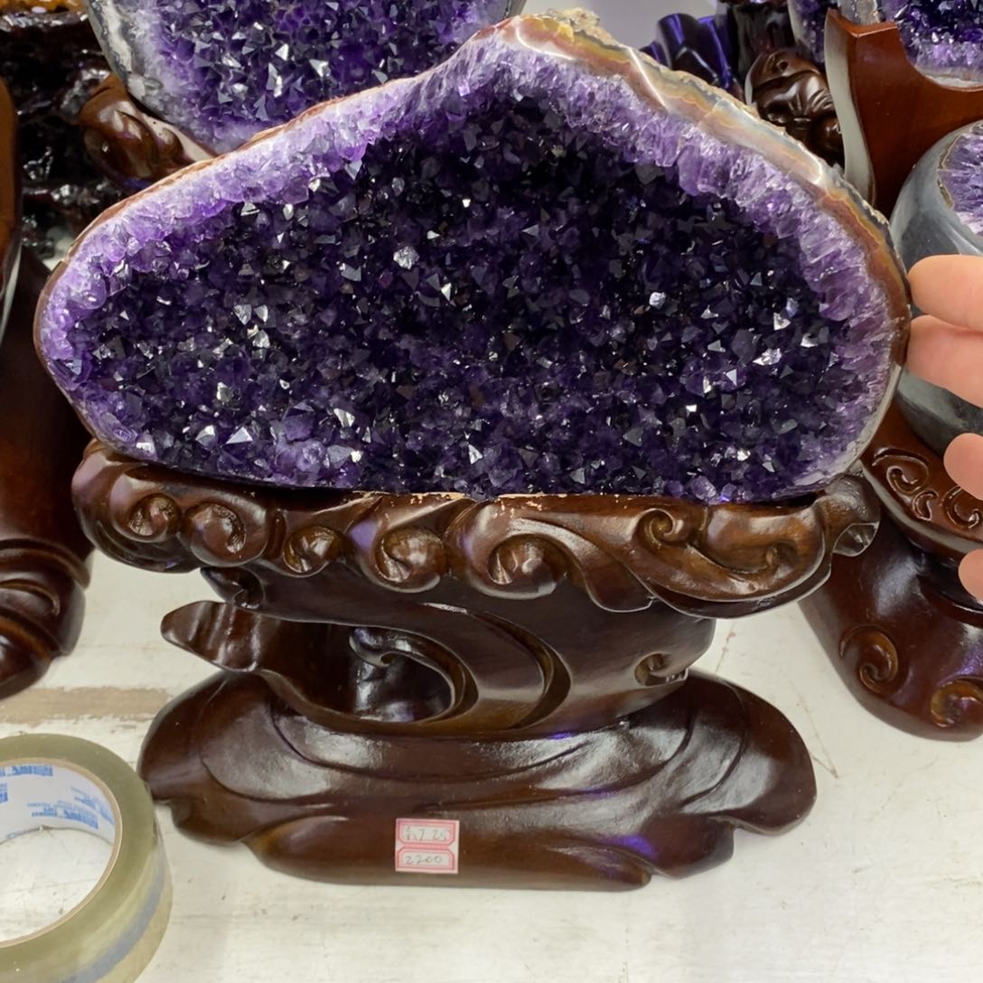摆件婷未镶嵌水晶糖*果云