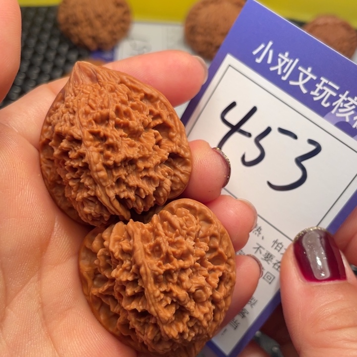 桃核把件37满天星453。。。。。。