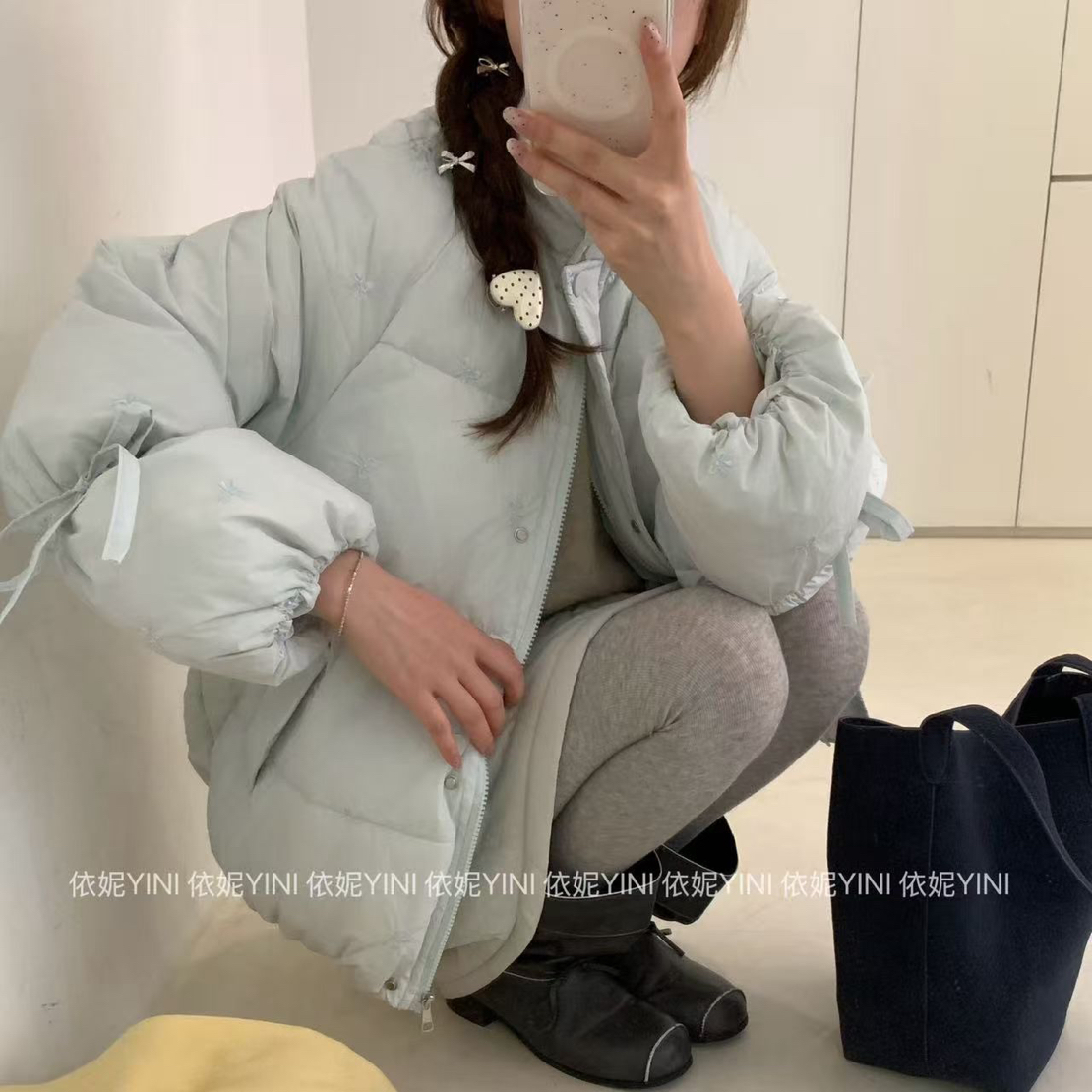 【CAOMEI】秋冬季小个子甜美减龄新款奶呼呼百搭外套