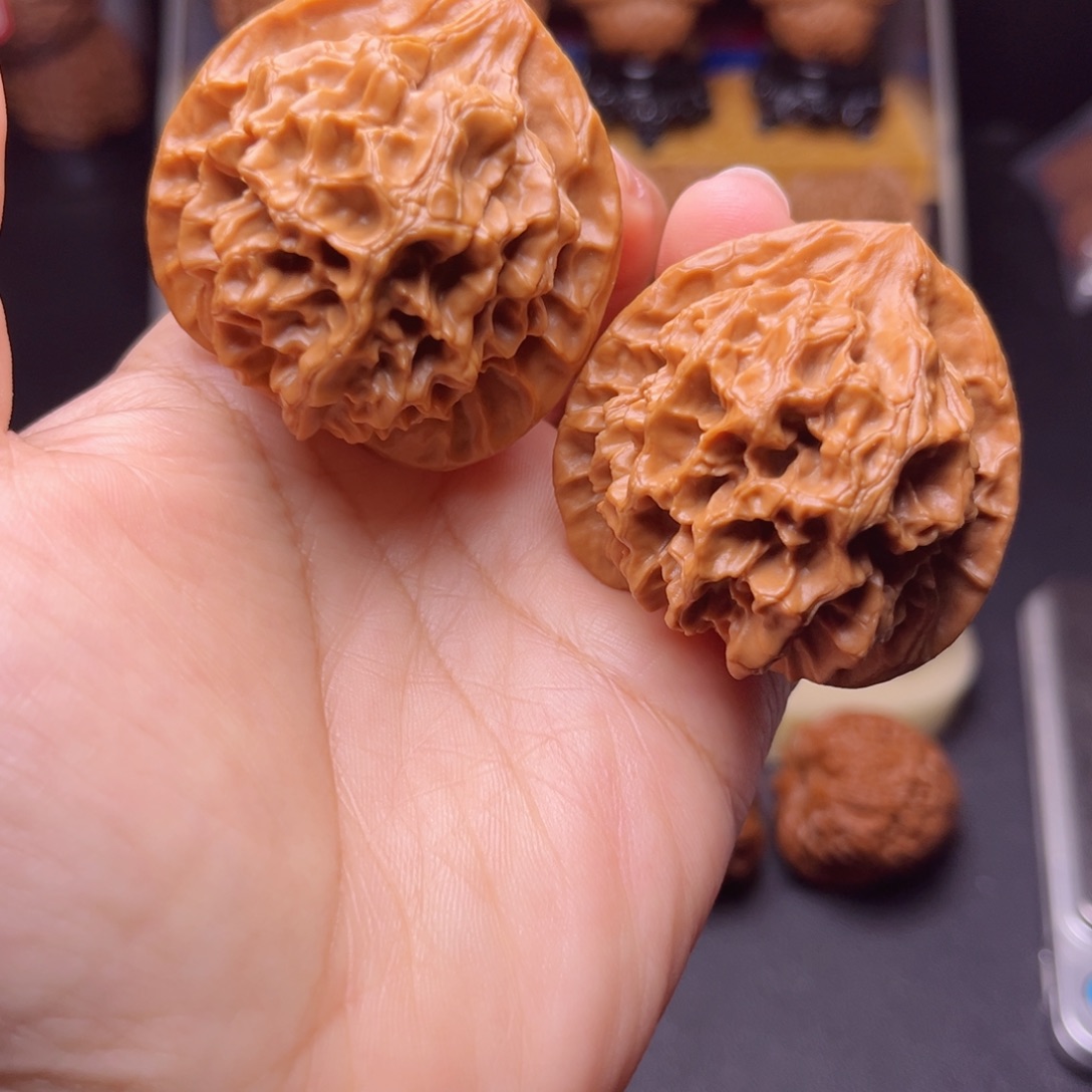 吊坠文玩核桃帝王狮子头