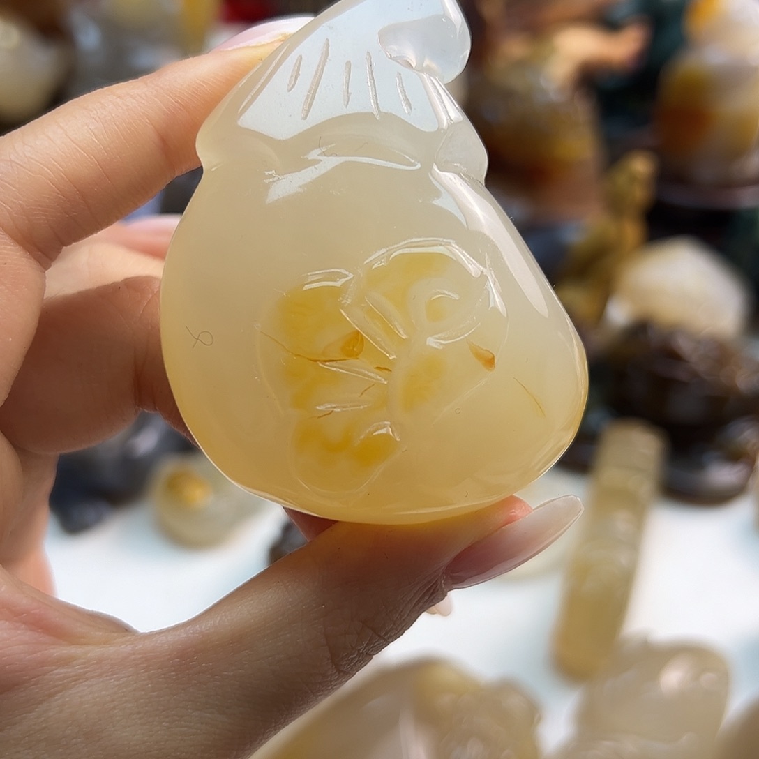 玛瑙/玉髓未镶嵌颈饰