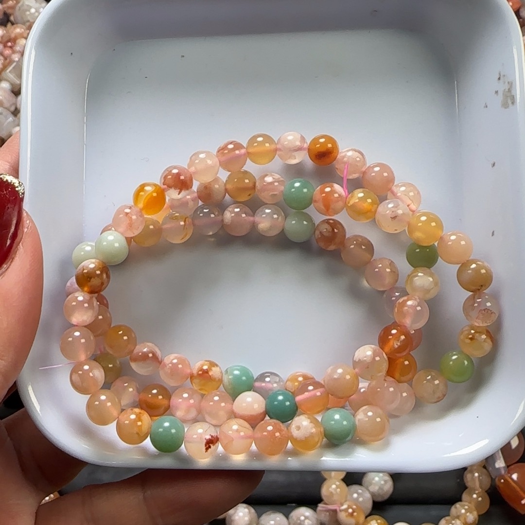 玛瑙/玉髓珠宝半成品未镶嵌