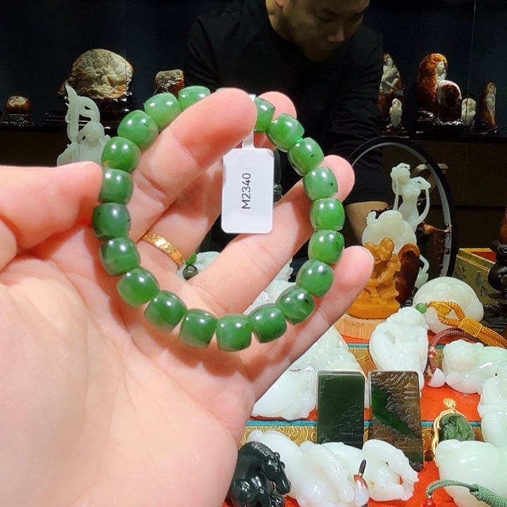 和田玉（糖玉）未镶嵌手链