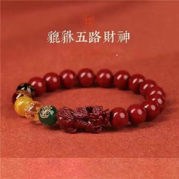 五路貔貅财手链手串男女饰品驾车用品网红爆款手链最新款车载