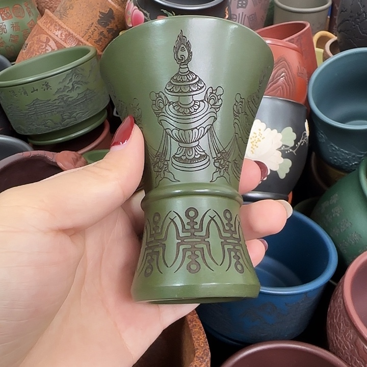 紫砂茶杯紫砂杯主人杯大放漏