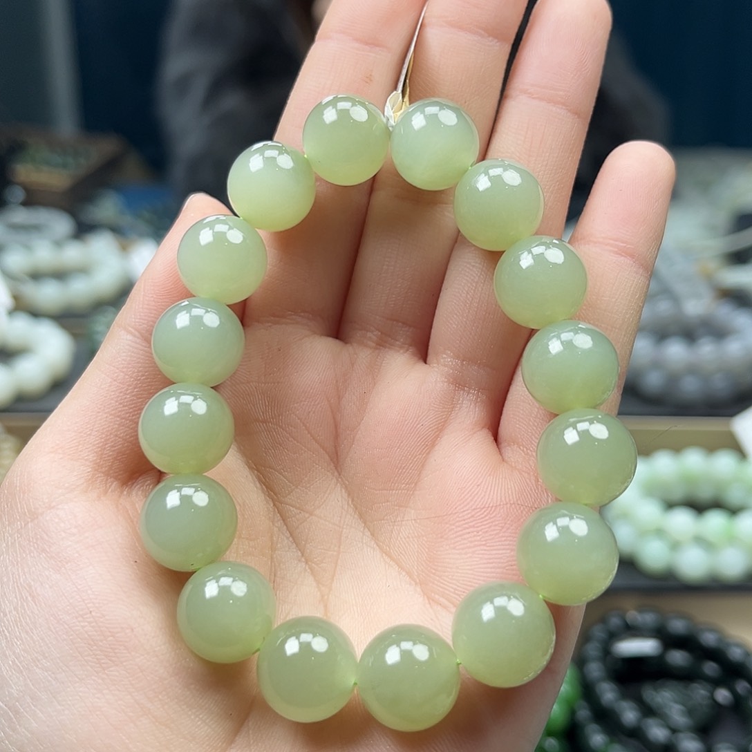 和田玉手链未镶嵌